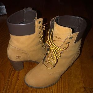 High heel Timberlands